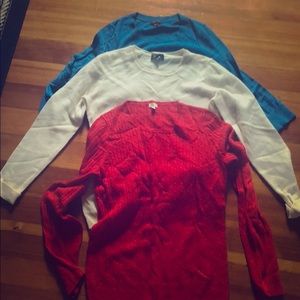 Lot of 3 sweaters!